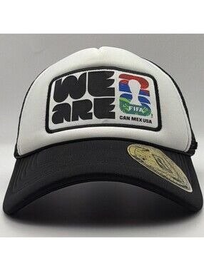 FIFA World Cup 2026 Dallas Host City Trucker Hat Cap Mesh Snapback Black NWT⁠⚽️